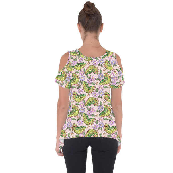 Cold Shoulder Tunic Top - Floral Heimlich A Bug's Life