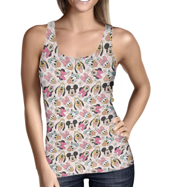 Women's Tank Top - Spring Mickey and Friends