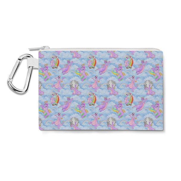 Canvas Zip Pouch - Imagine with Figment