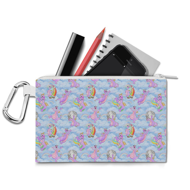 Canvas Zip Pouch - Imagine with Figment