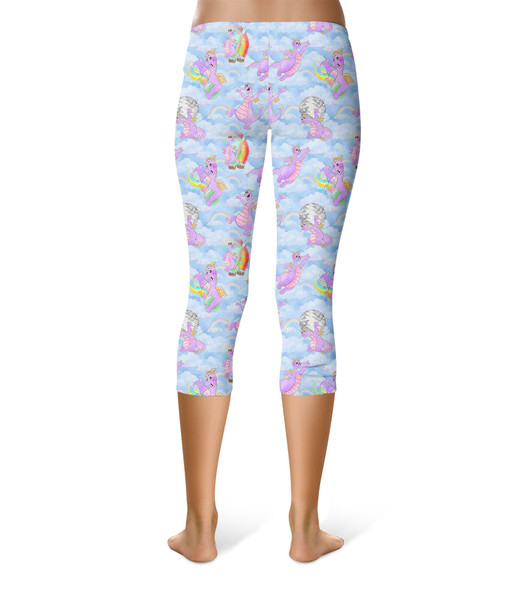 Sport Capri Leggings - Imagine with Figment