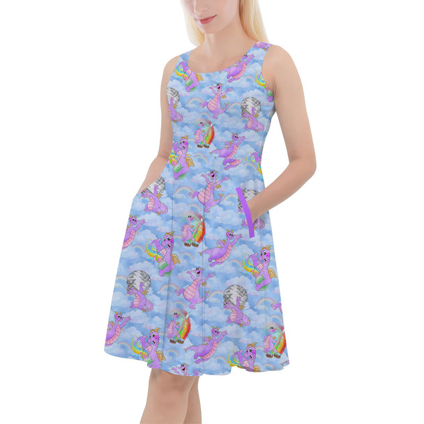 Skater Dress with Pockets - Imagine with Figment