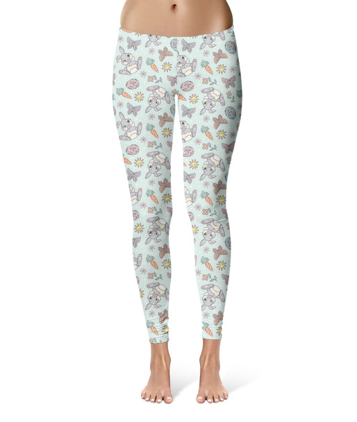 Sport Leggings - Thumper Springtime