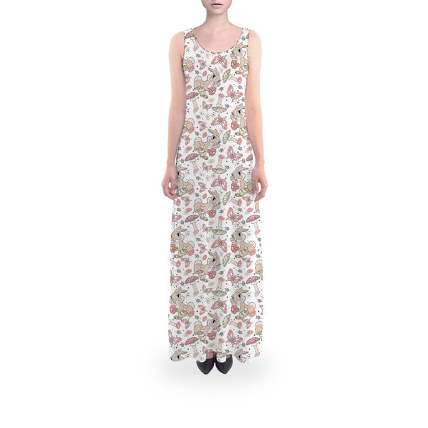 Flared Maxi Dress - Miss Bunny Springtime