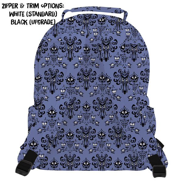 Pocket Backpack - Haunted Mansion Wallpaper