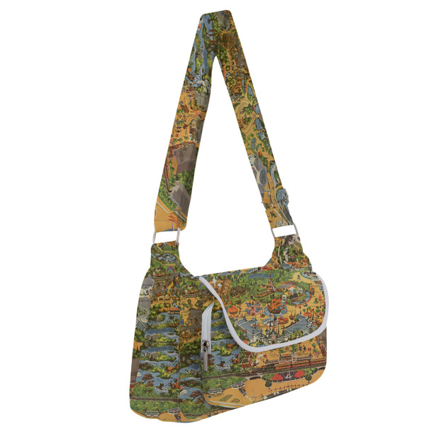 Shoulder Pocket Bag - Disneyland Vintage Map