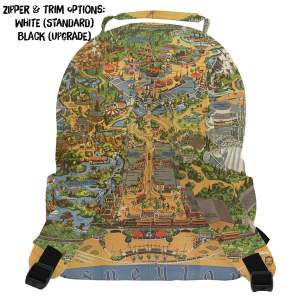 Pocket Backpack - Disneyland Vintage Map