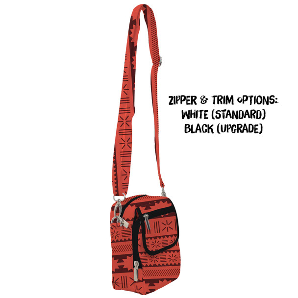 Belt Bag with Shoulder Strap - Moana Tribal Print