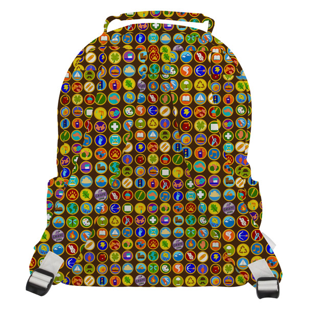 Pocket Backpack - Wilderness Explorer Badges Up Inspired