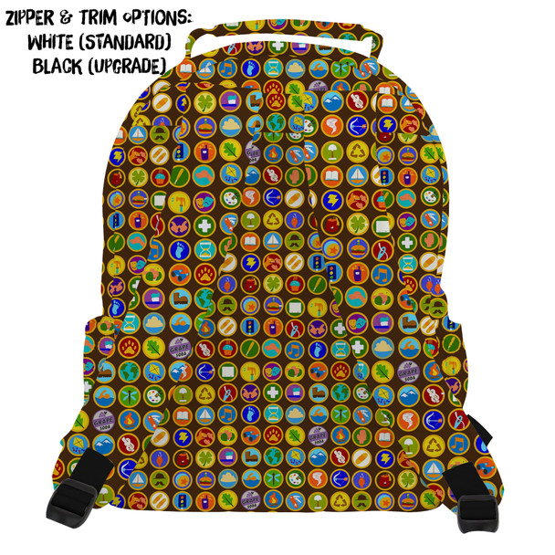 Pocket Backpack - Wilderness Explorer Badges Up Inspired