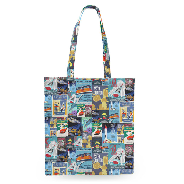 Tote Bag - Tomorrowland Vintage Attraction Posters