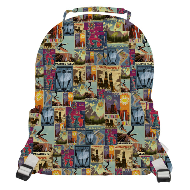 Pocket Backpack - Pixar Up Travel Posters