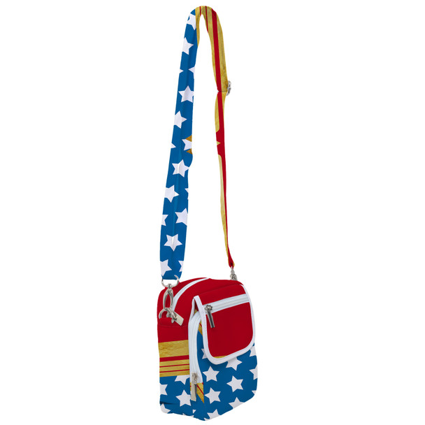 Belt Bag with Shoulder Strap - Wonder Woman Super Hero Inspired