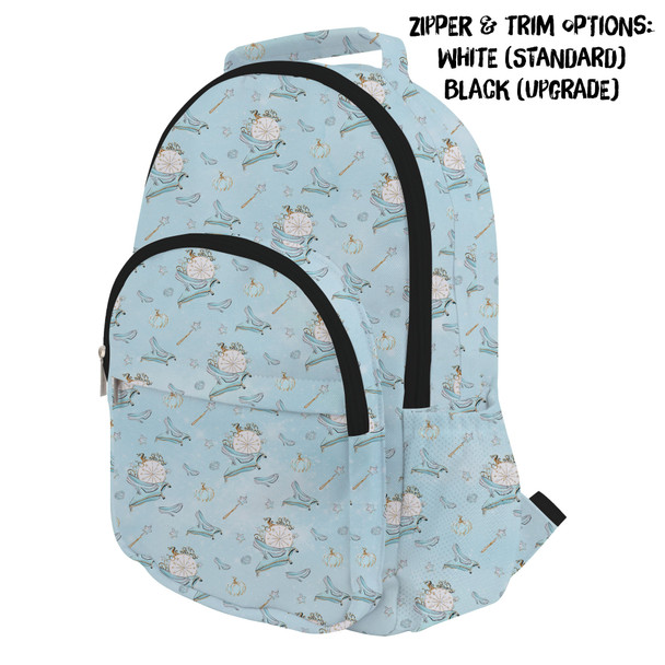 Pocket Backpack - Glass Slipper Cinderella Inspired