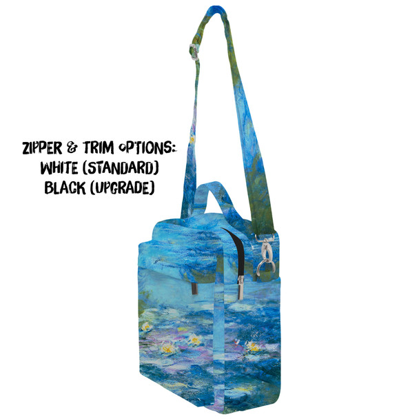 Crossbody Bag - Monet Water Lillies