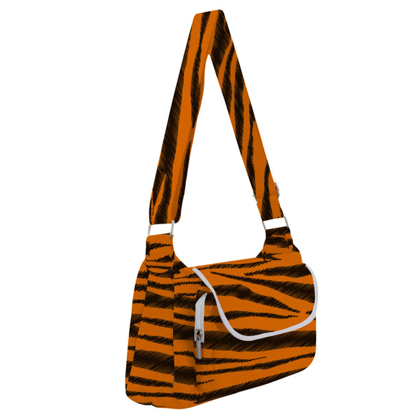 Shoulder Pocket Bag - Tigger Stripes Winnie The Pooh Inspired