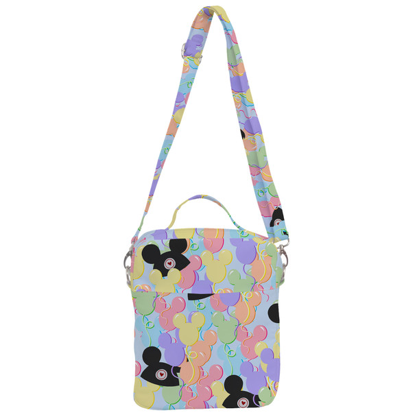 Crossbody Bag - Pastel Mickey Ears Balloons Disney Inspired