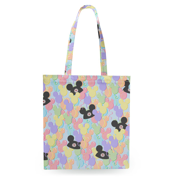 Tote Bag - Pastel Mickey Ears Balloons Disney Inspired