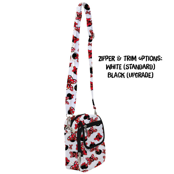 Belt Bag with Shoulder Strap - Minnie Bows and Mouse Ears
