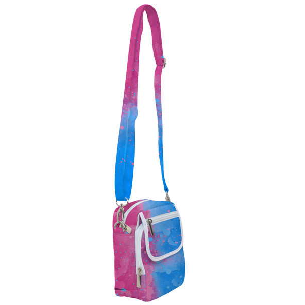 Belt Bag with Shoulder Strap - Pink or Blue Sleeping Beauty Inspired