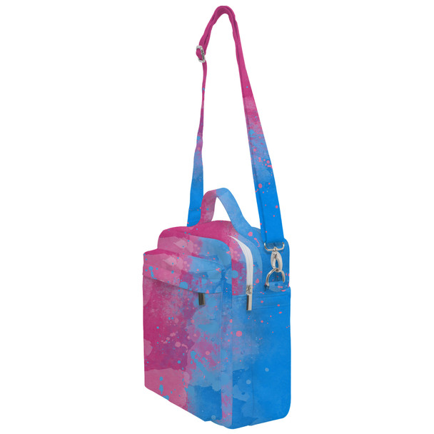 Crossbody Bag - Pink or Blue Sleeping Beauty Inspired
