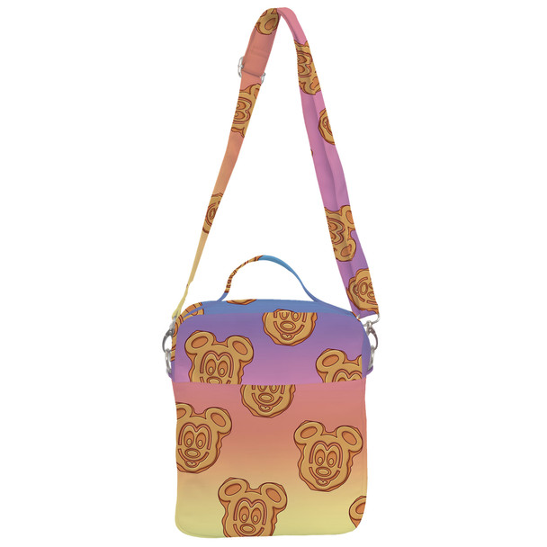 Crossbody Bag - Mickey Waffles Rainbow