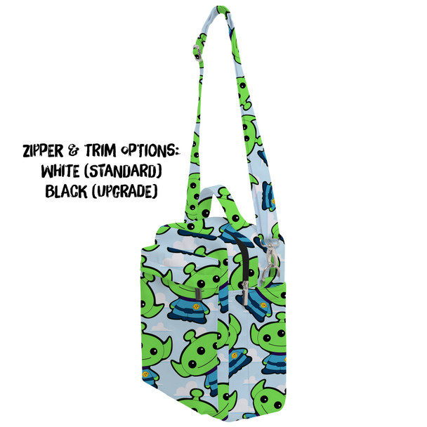 Crossbody Bag - Little Green Aliens Toy Story Inspired