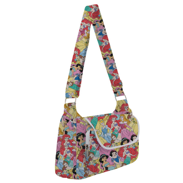 Shoulder Pocket Bag - Princess Sketches