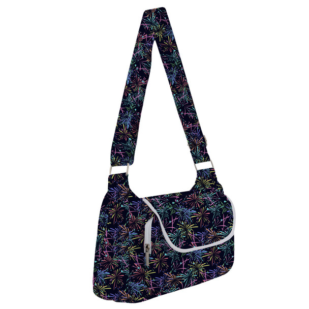 Shoulder Pocket Bag - Fireworks