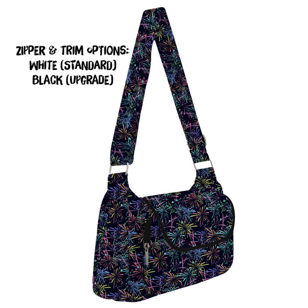 Shoulder Pocket Bag - Fireworks