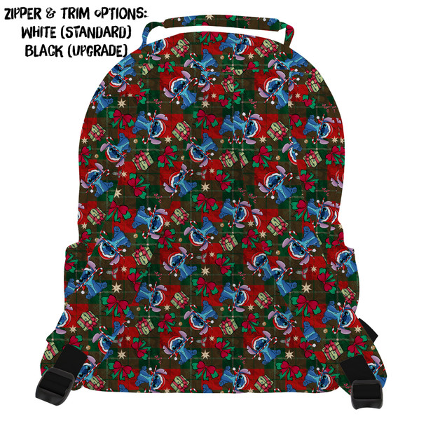 Pocket Backpack - Happy Stitch Christmas