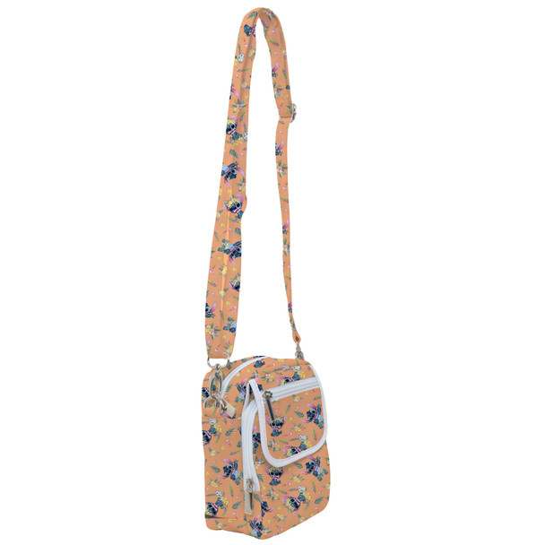 Belt Bag with Shoulder Strap - Tropical Stitch