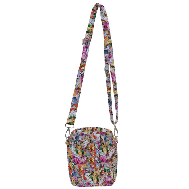 Belt Bag with Shoulder Strap - Cats of Disney