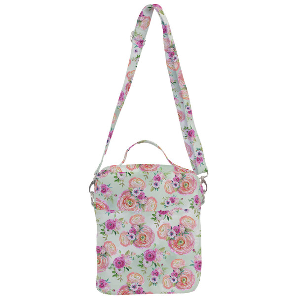 Crossbody Bag - Peachy Floral Minnie Ears