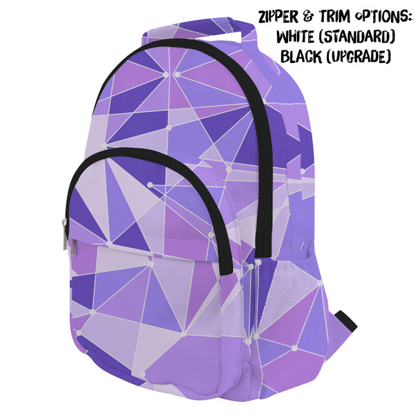 Pocket Backpack - The Purple Wall