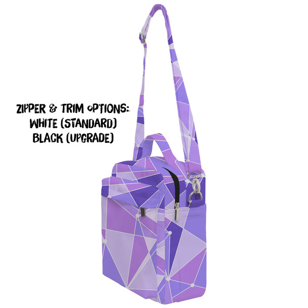 Crossbody Bag - The Purple Wall