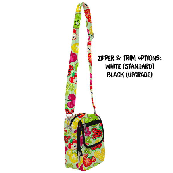 Belt Bag with Shoulder Strap - Mickey's Fruit Fiesta