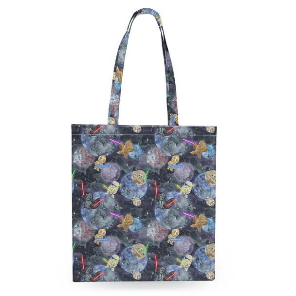 Tote Bag - Watercolor Star Wars Battle