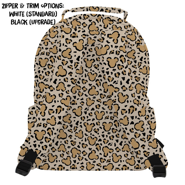 Pocket Backpack - Mouse Ears Animal Print