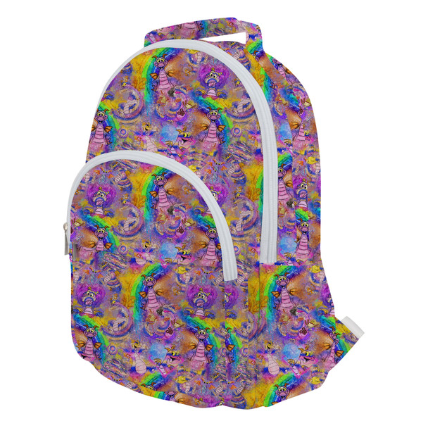 Pocket Backpack - Figment Watercolor Rainbow