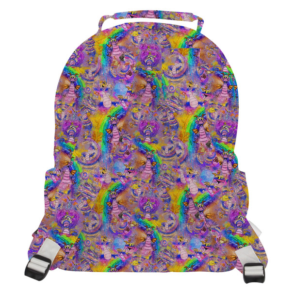 Pocket Backpack - Figment Watercolor Rainbow