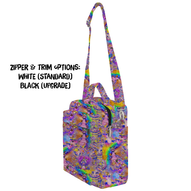 Crossbody Bag - Figment Watercolor Rainbow