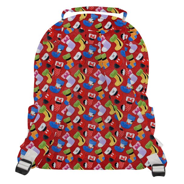 Pocket Backpack - Mickey & Friends Christmas Stockings
