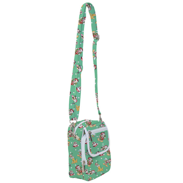 Belt Bag with Shoulder Strap - Merry Mickey Christmas