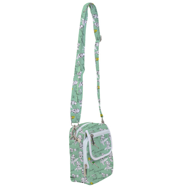 Belt Bag with Shoulder Strap - Drawing Tinkerbell