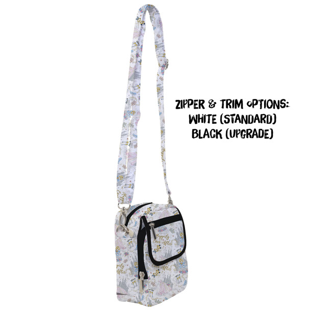 Belt Bag with Shoulder Strap - Happily Ever After Disney Weddings Inspired