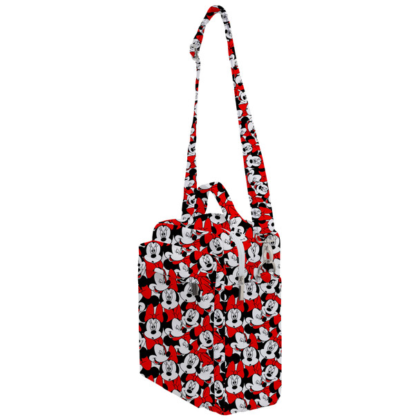 Crossbody Bag - Many Faces of Minnie Mouse