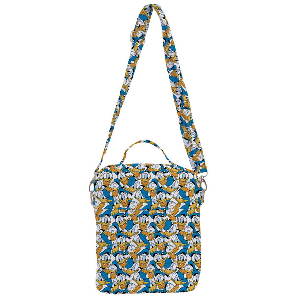 Crossbody Bag - Many Faces of Donald Duck