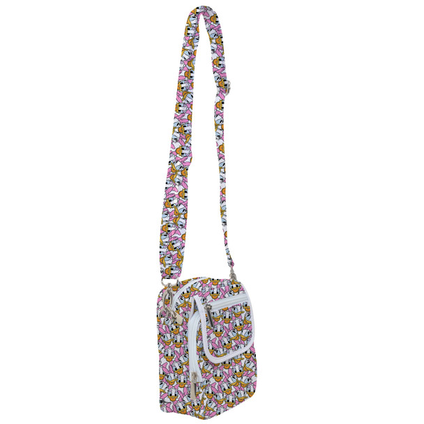 Belt Bag with Shoulder Strap - Many Faces of Daisy Duck