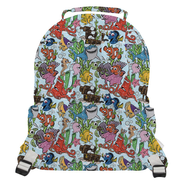 Pocket Backpack - Fish Are Friends Nemo Inspired